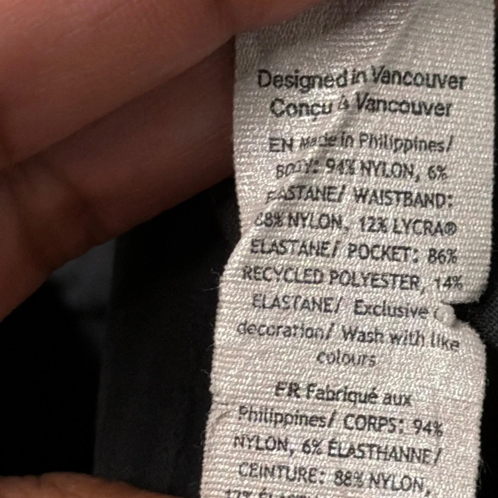 Lululemon Studio Dance‎ Pants Mid Rise Joggers Womens XS Gray Pull On Active Gym